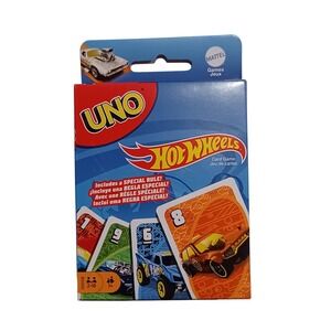 Mattel UNO Hot Wheels Card Game Special Edition Kids Family Racing Game NEW